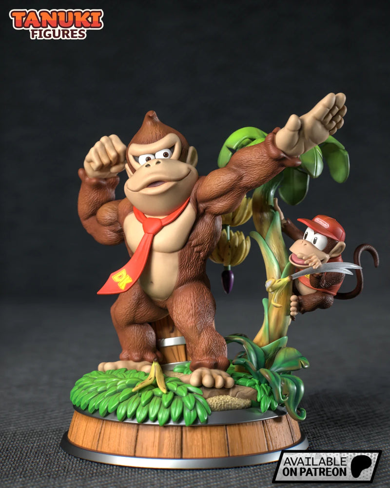 Donkey Kong Resin Diorama - Diorama view 3