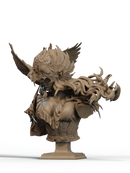 Lenora Queen of Crows Resin Bust - view 2