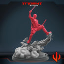 Deadpool Marvel MCP-compatible 40mm resin proxy miniature by Trident Miniatures - product image 4