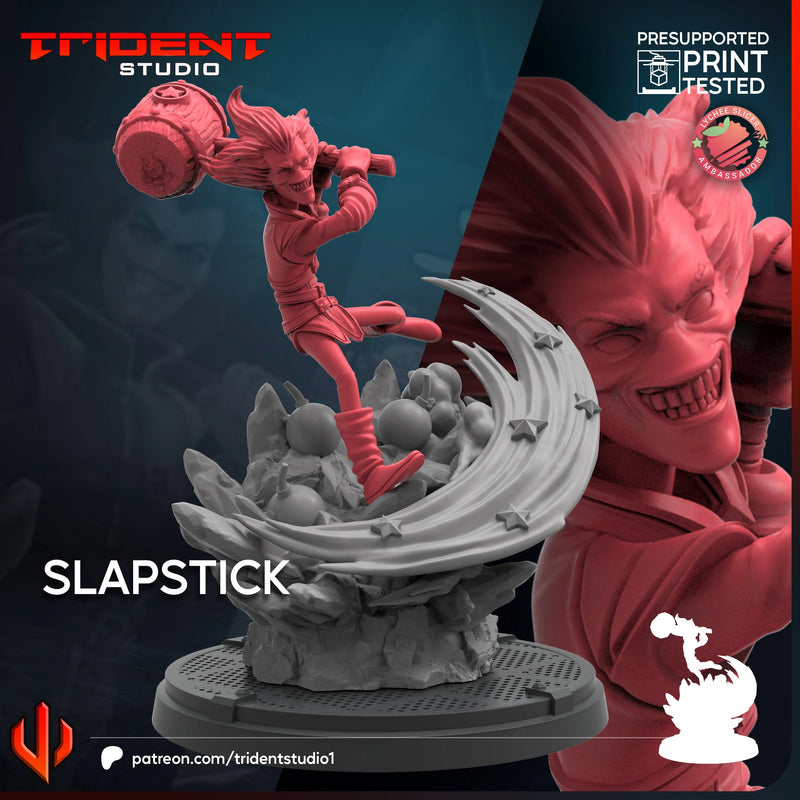 Slapstick Marvel MCP-compatible 40mm resin proxy miniature by Trident Miniatures - product image 4