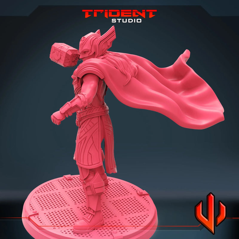 Jane Foster Marvel MCP-compatible 40mm resin proxy miniature by Trident Miniatures - product image 4