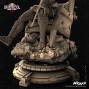 Deadpool Sculpture resin statue kit view 4