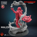 Malekith Marvel MCP-compatible 40mm resin proxy miniature by Trident Miniatures - product image 4