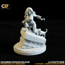 Black Cat (2 Costumes) Marvel MCP-compatible resin miniature by C27 Studios - product image 4