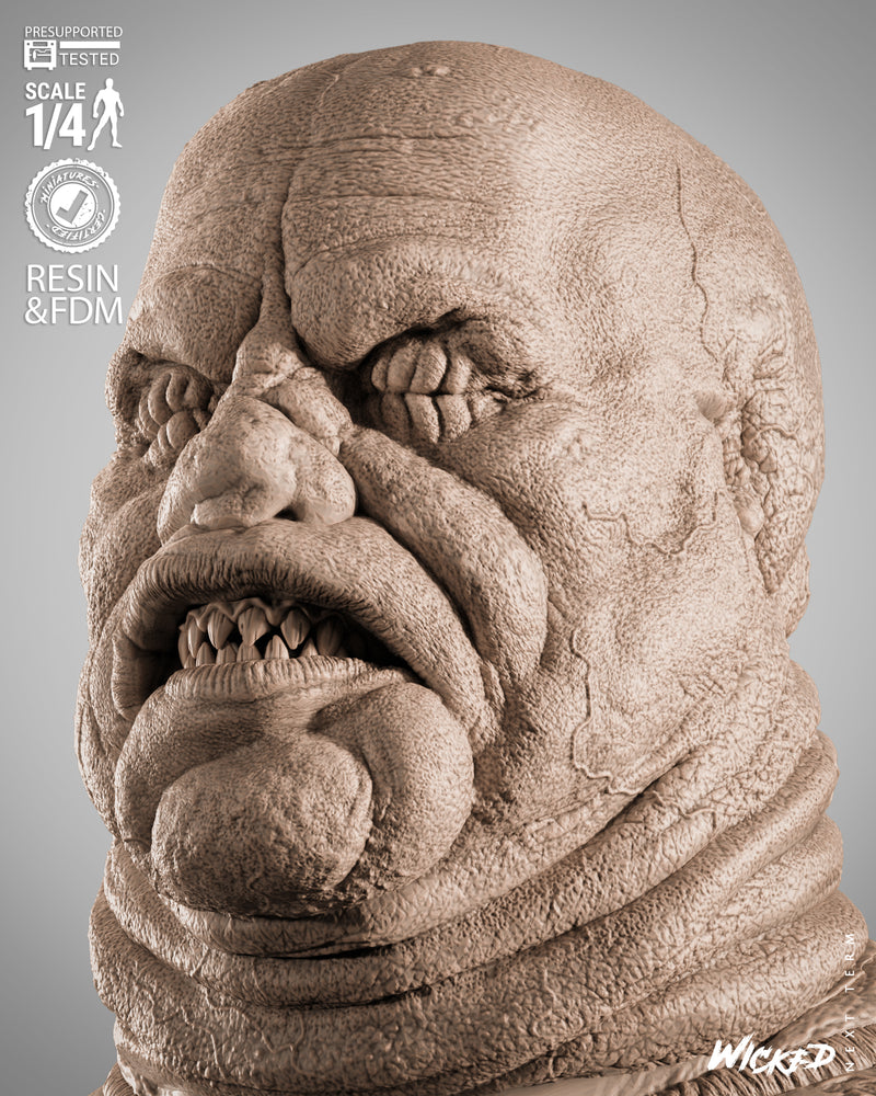 Butternall Portrait Bust resin bust kit view 4