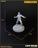 Iron Man (Classic) Marvel MCP-compatible resin miniature by C27 Studios - product image 4