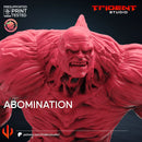 Abomination 2008 Movie Marvel MCP-compatible 40mm resin proxy miniature by Trident Miniatures - product image 4