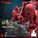 War Tiger Marvel MCP-compatible 40mm resin proxy miniature by Trident Miniatures - product image 4