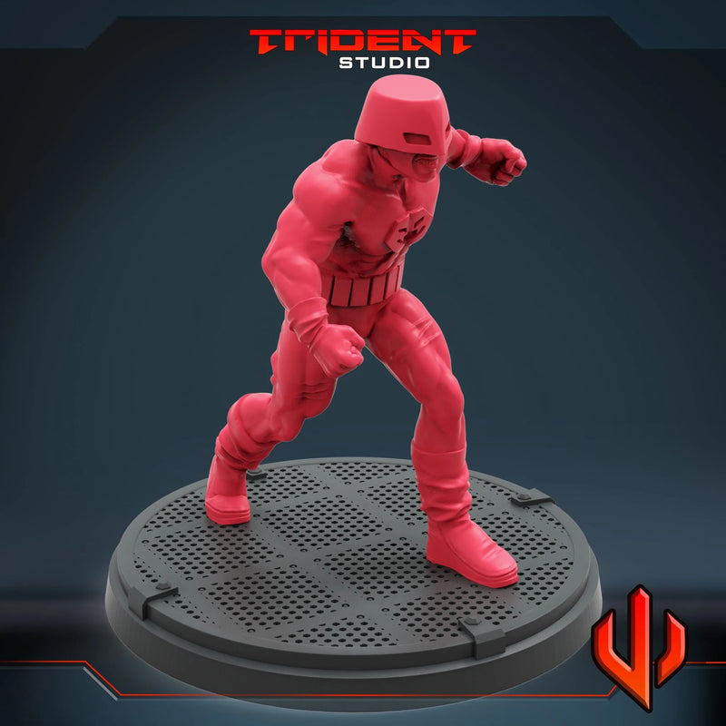 Rock Python Marvel MCP-compatible 40mm resin proxy miniature by Trident Miniatures - product image 4