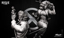 DIORAMA BASE + Rogue Sculpture + Gambit Sculpture resin diorama kit view 4