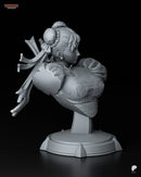 Chun-Li Resin Statue & Bust - Bust view 4