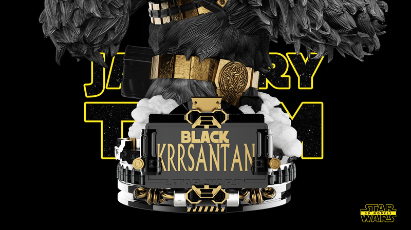 Black Krrsantan Bust