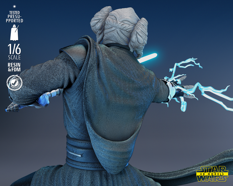 Plo Koon Sculpture