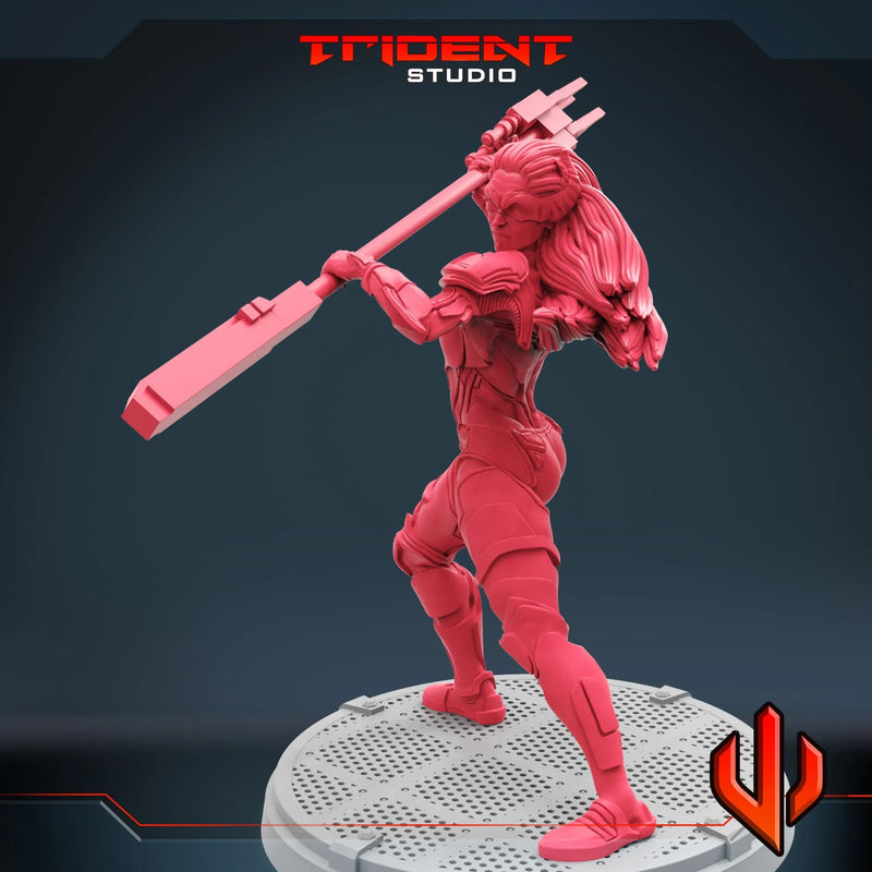Proxima Midnight - Sculpt A Marvel MCP-compatible 40mm resin proxy miniature by Trident Miniatures - product image 4