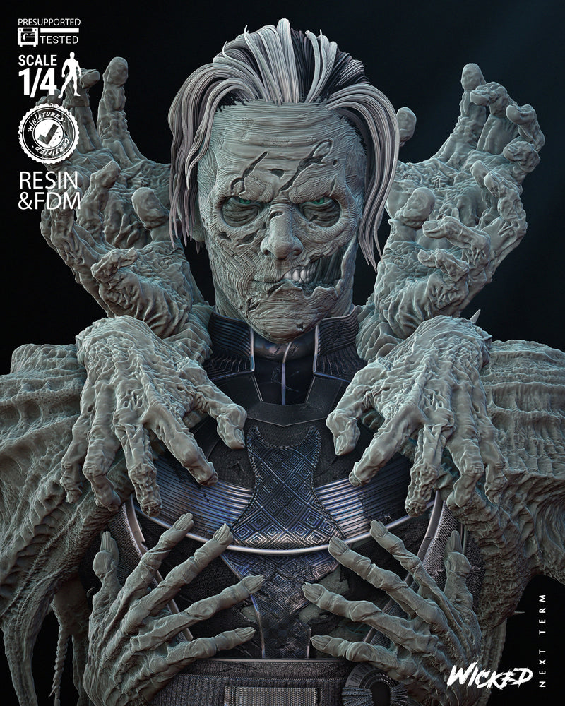 Dead Strange Bust resin bust kit view 4