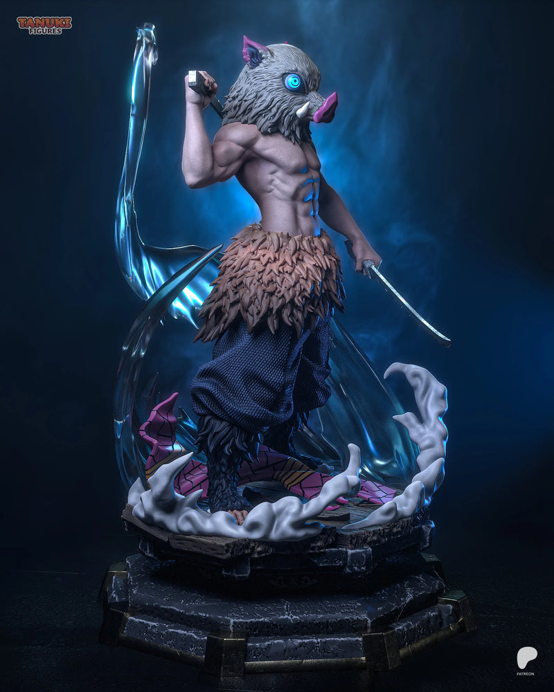 Inosuke Resin Statue & Bust - Full Size view 4