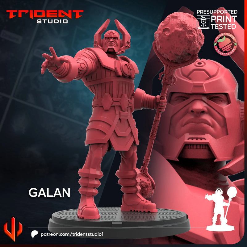 Galan Marvel MCP-compatible 40mm resin proxy miniature by Trident Miniatures - product image 4