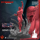 Genis Vell Marvel MCP-compatible 40mm resin proxy miniature by Trident Miniatures - product image 4