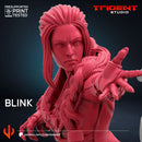 Blink X-Men Days Of Future Past Marvel MCP-compatible 40mm resin proxy miniature by Trident Miniatures - product image 4