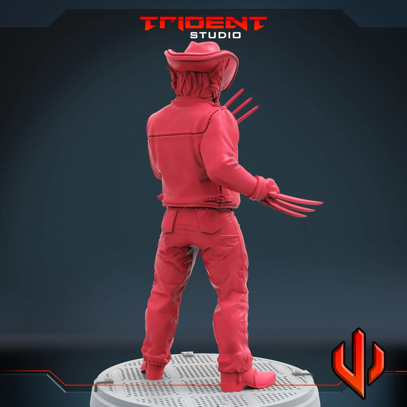 Wolverine - Sculpt A Marvel MCP-compatible 40mm resin proxy miniature by Trident Miniatures - product image 4