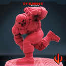 Juggernaut - Sculpt A Marvel MCP-compatible 40mm resin proxy miniature by Trident Miniatures - product image 4