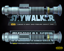 Luke Lightsaber Sculpture