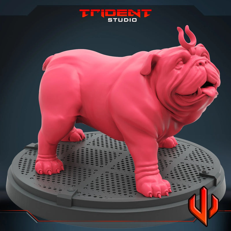 Lockjaw Marvel MCP-compatible 40mm resin proxy miniature by Trident Miniatures - product image 4