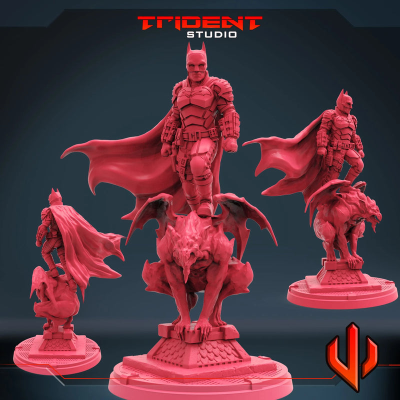 Batman 2022 Movie DC Comics MCP-compatible 40mm resin proxy miniature by Trident Miniatures - product image 4