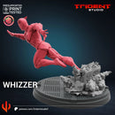 Whizzer Marvel MCP-compatible 40mm resin proxy miniature by Trident Miniatures - product image 4