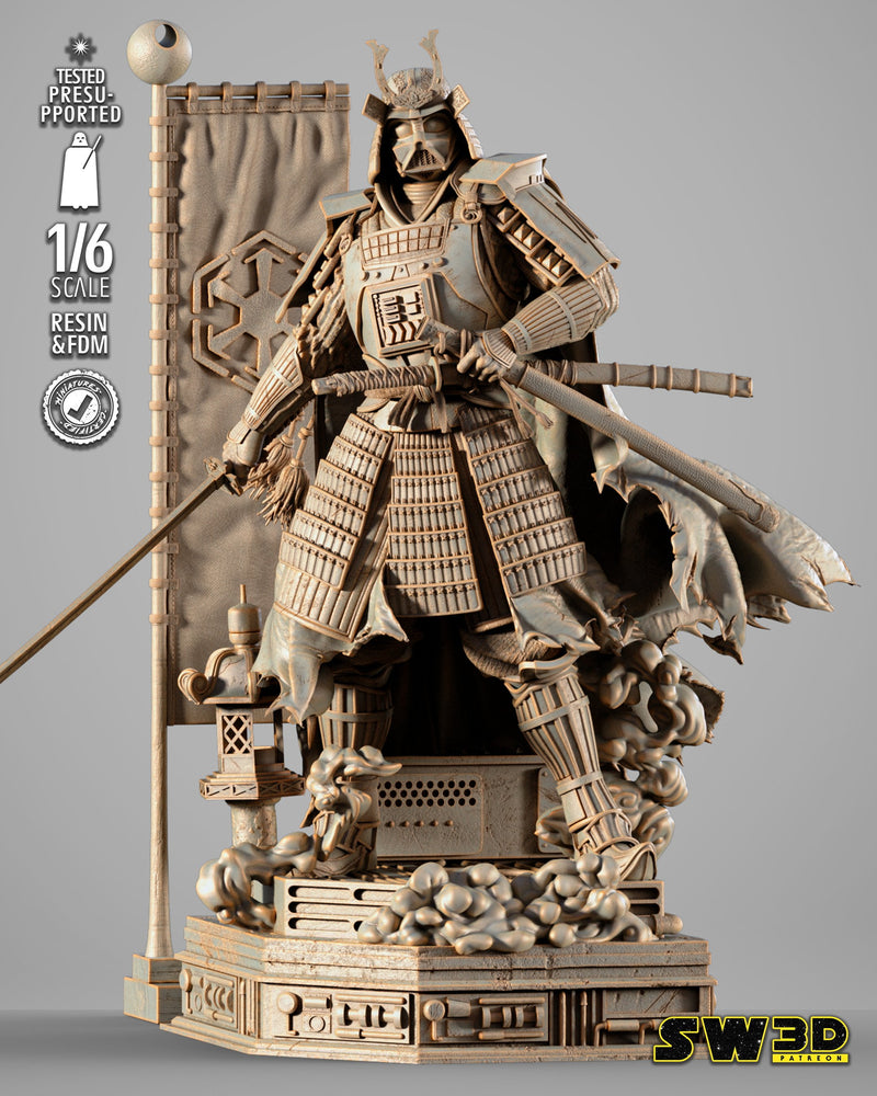 Darth Vader Samurai Sculpture