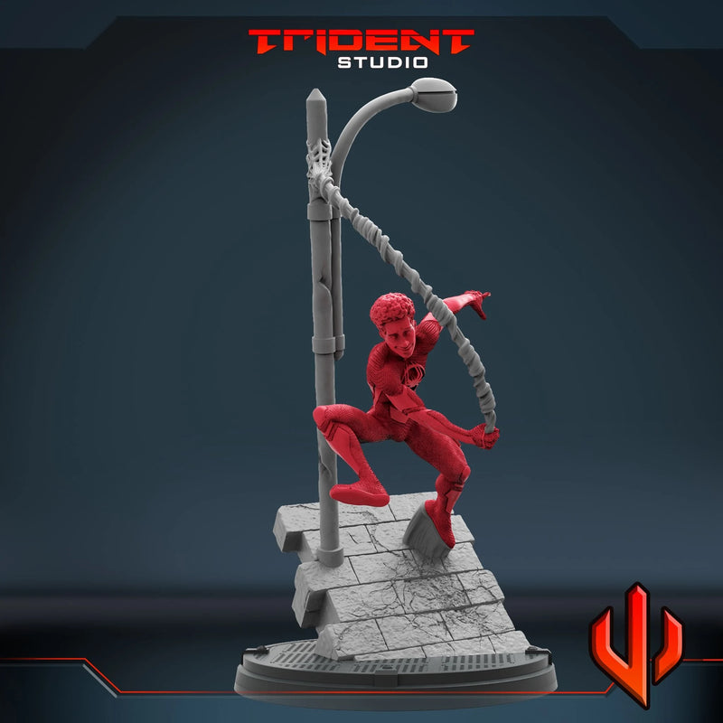 Teenage Spider-Man Unmasked Marvel MCP-compatible 40mm resin proxy miniature by Trident Miniatures - product image 4