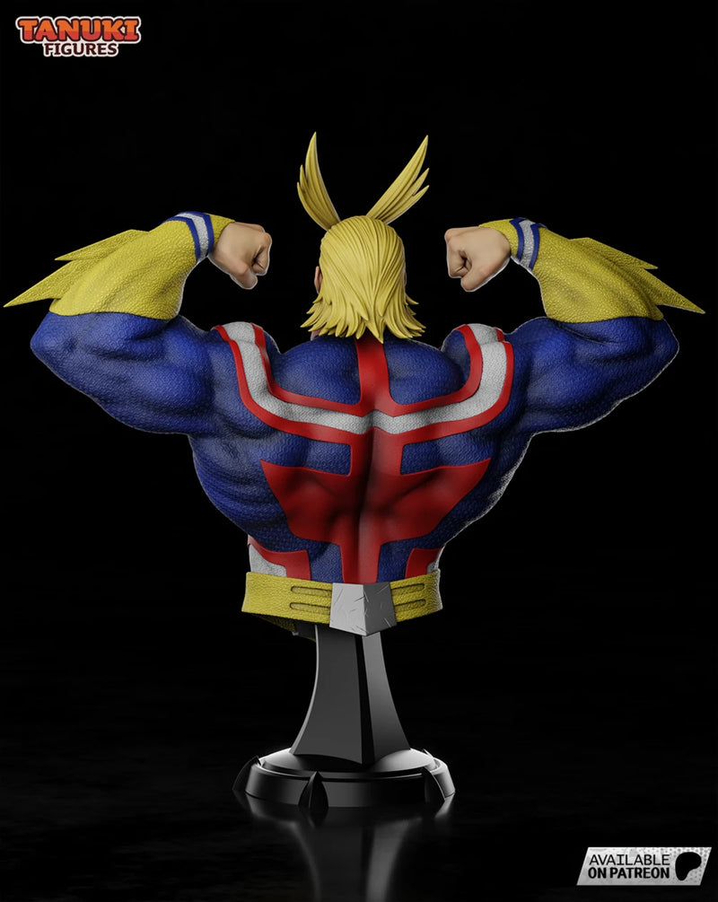 All Might Resin Statue & Bust - Bust view 4