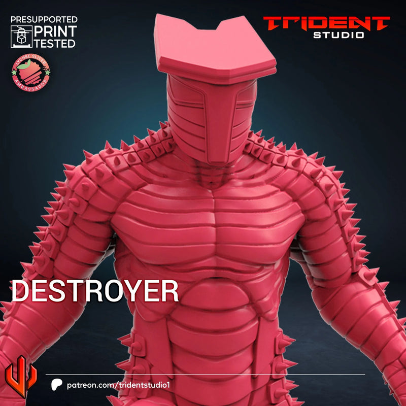 Destroyer Marvel MCP-compatible 40mm resin proxy miniature by Trident Miniatures - product image 4