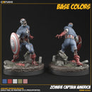 Zombie Captain America Marvel MCP-compatible resin miniature by C27 Studios - product image 4