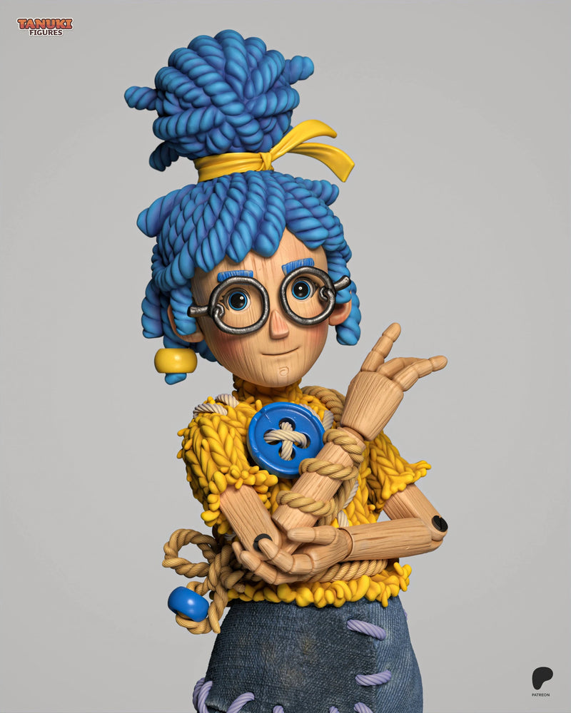 May Resin Statue - Full Size view 4