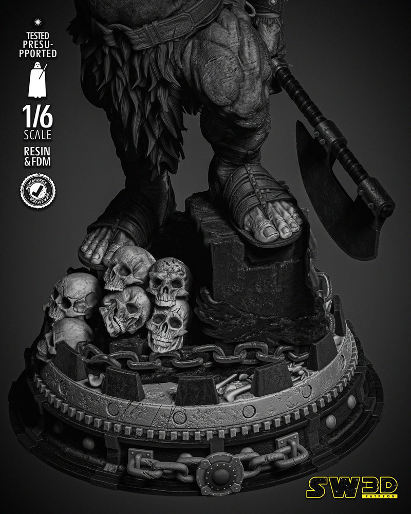 Gamorrean Guard Sculpture