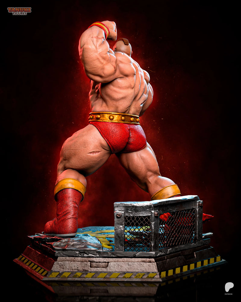Zangief Resin Statue & Bust - Full Size view 4