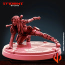 Black Widow 2021 - Sculpt A Marvel MCP-compatible 40mm resin proxy miniature by Trident Miniatures - product image 4