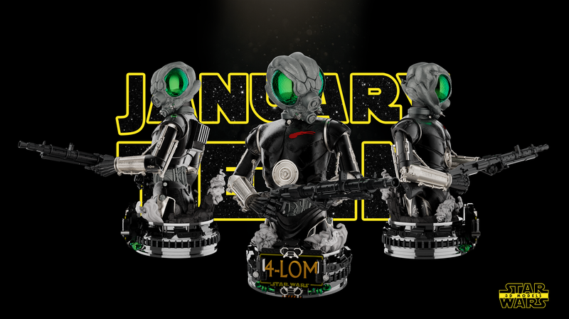 4-LOM Bust