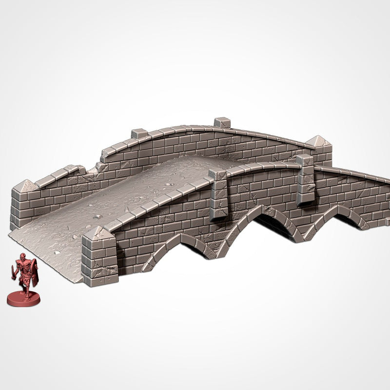 Medieval Bridges 3D printed terrain view 4