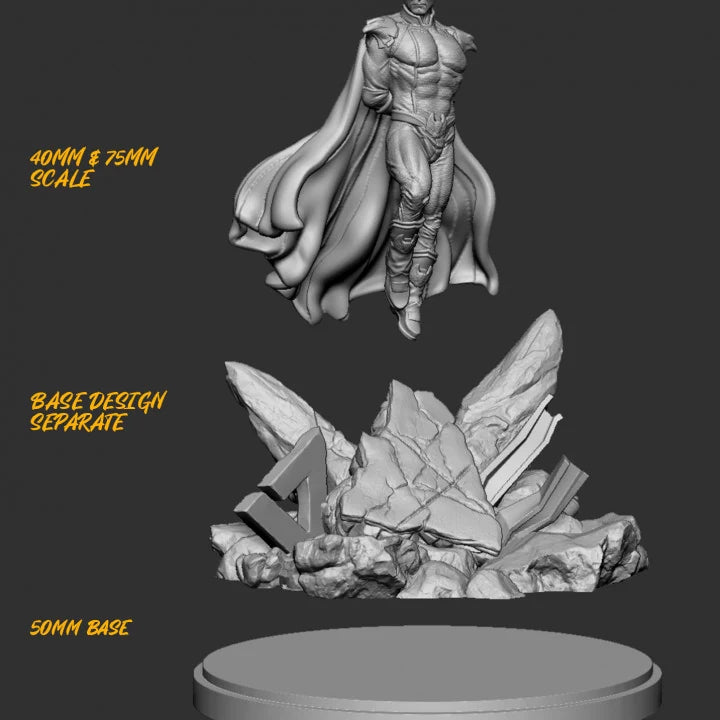 Homelander - The Boys MCP-Compatible Resin Miniature The Boys MCP-compatible resin miniature by C27 Studios - product image 4