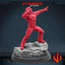 Cyclops X-Men 2000 Movie Marvel MCP-compatible 40mm resin proxy miniature by Trident Miniatures - product image 4