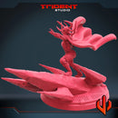 Hela Marvel MCP-compatible 40mm resin proxy miniature by Trident Miniatures - product image 4
