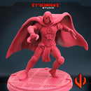 Moon Knight - Sculpt C Marvel MCP-compatible 40mm resin proxy miniature by Trident Miniatures - product image 4