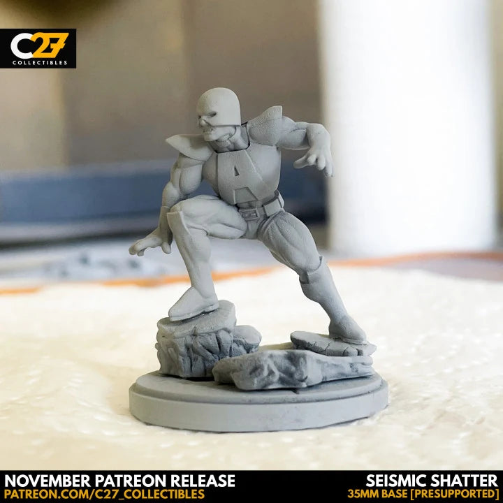 Avalanche Marvel MCP-compatible resin miniature by C27 Studios - product image 4