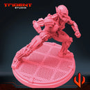 Ultron Drone Multiverse - Sculpt D Marvel MCP-compatible 40mm resin proxy miniature by Trident Miniatures - product image 4