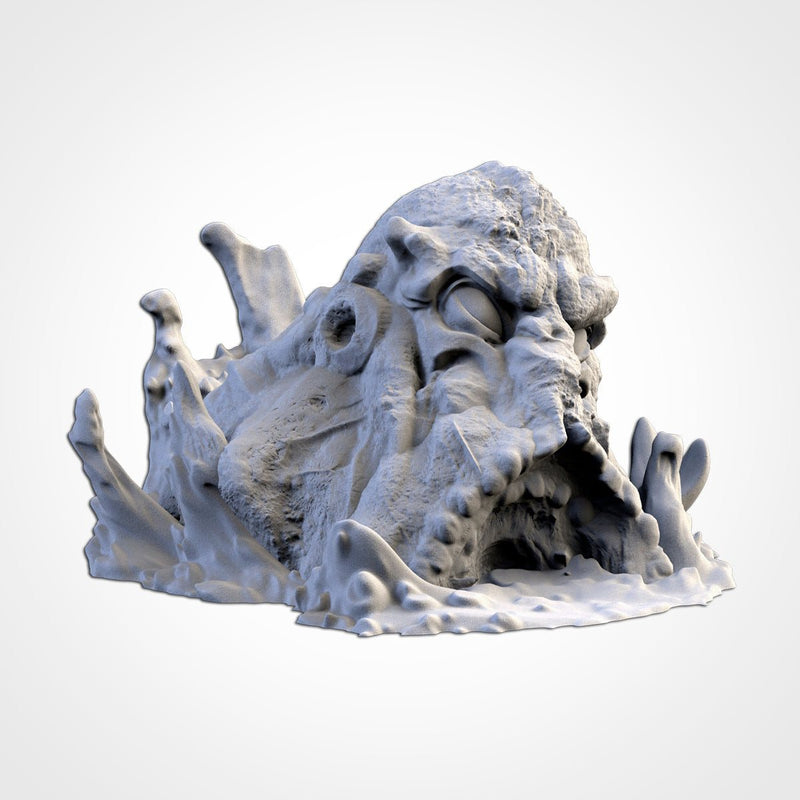 The Kraken 3D printed terrain view 4
