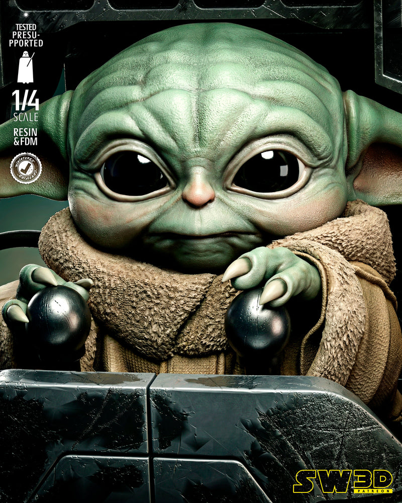 SW3D January 2026 Term IG12 With Grogu Portrait Bust