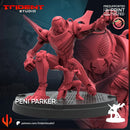 Peni Parker Marvel MCP-compatible 40mm resin proxy miniature by Trident Miniatures - product image 4