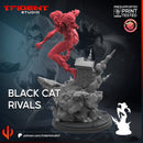 Black Cat Rivals Marvel MCP-compatible 40mm resin proxy miniature by Trident Miniatures - product image 4